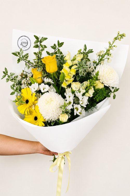 Bright Yellow Fresh Boquets