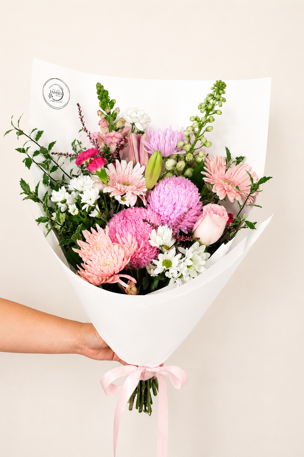 Pastle Pink Fresh Boquets