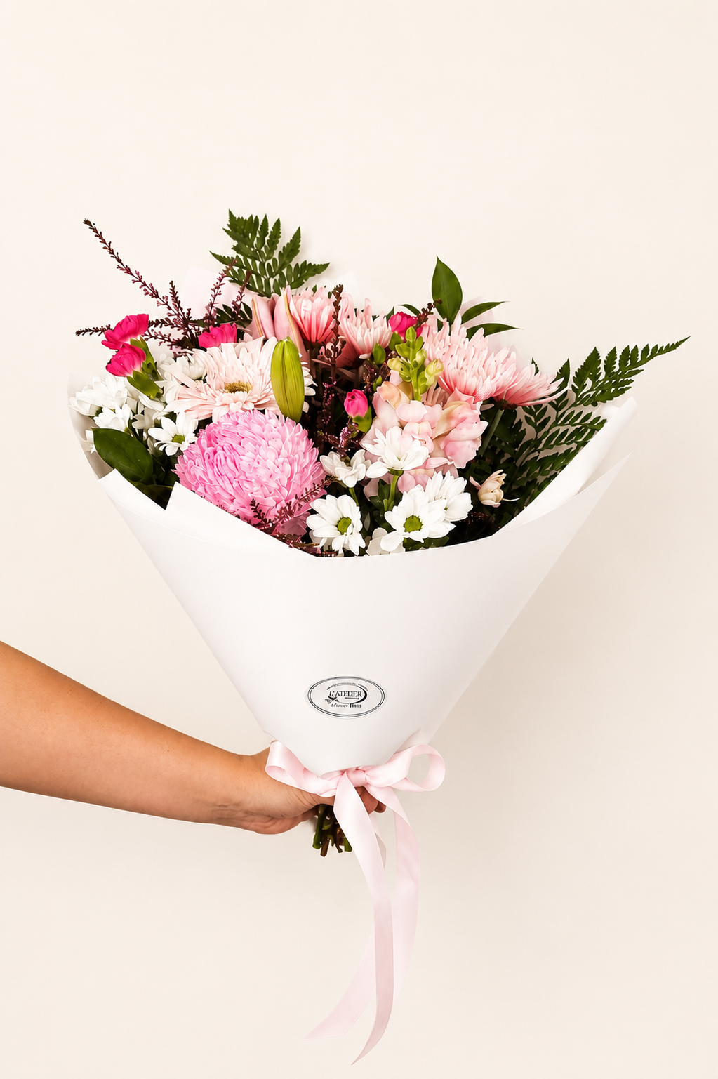 Pastle Pink Fresh Boquets